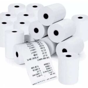 Papel térmico 57x40 48 GSM / caja 100 unidades