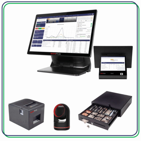 Kit punto de venta Bar POS 2 80 mm - imagen 1