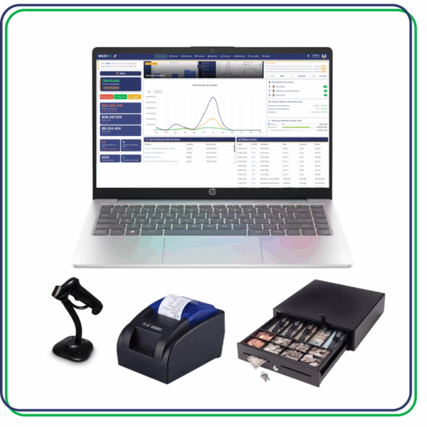 Kit punto de venta Wazo Retail POS 3 58 mm - imagen 1