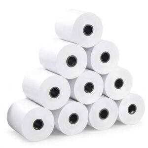 Papel Térmico 80x80mm para Impresora POS | Caja con 50 Rollos