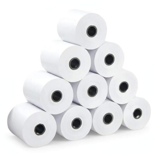 Papel Térmico 80x80mm para Impresora POS | Caja con 50 Rollos - imagen 1